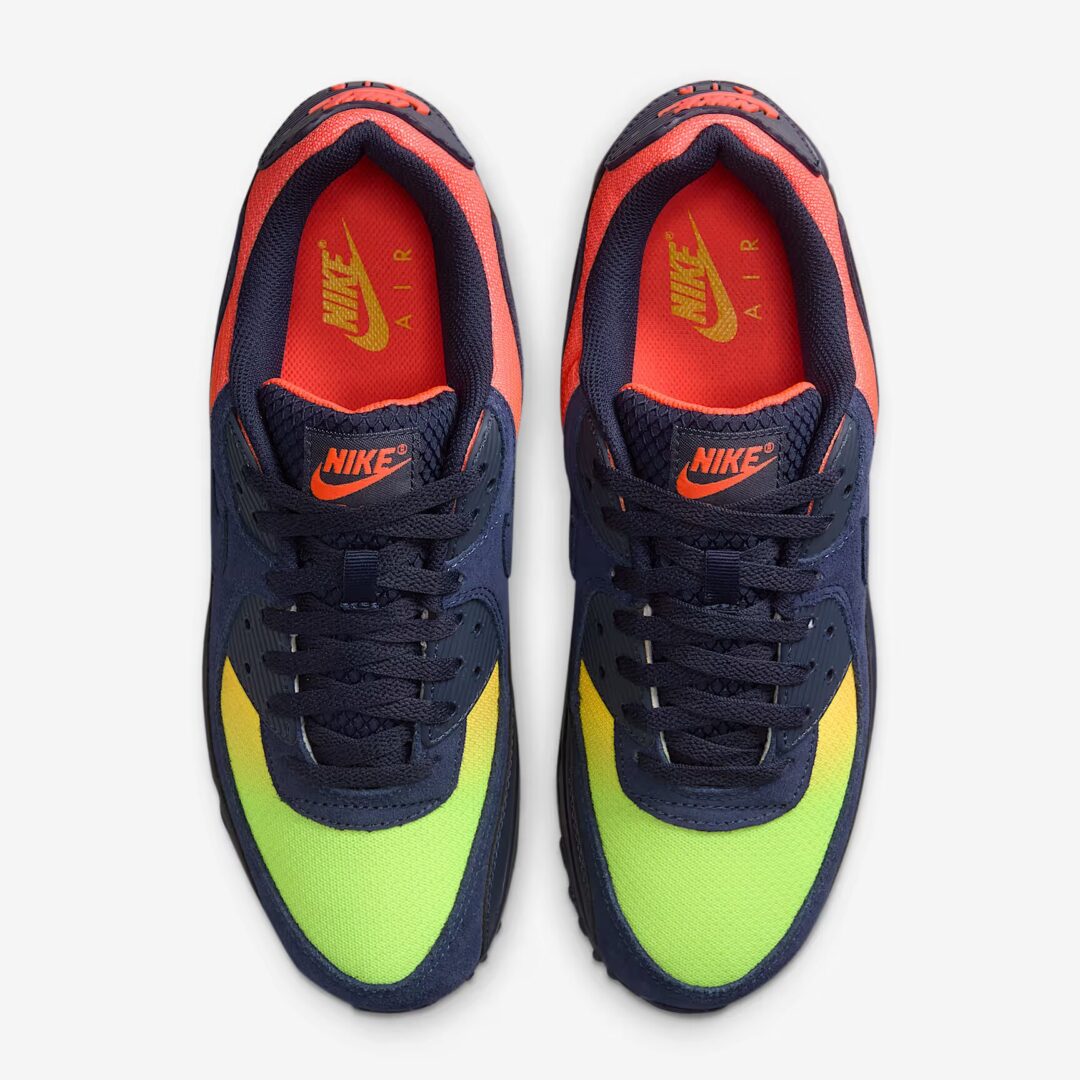 【2025年 8/7 発売】NIKE AIR MAX 90 “Gradient/Lemon Venom/Hyper Crimson” (ナイキ エア マックス 90 “グラデーション/レモンベノム/ハイパークリムゾン”) [DM0029-700]