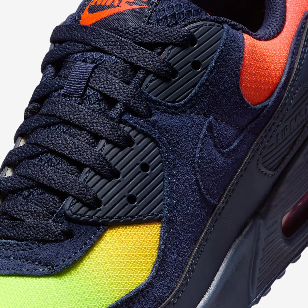 【2025年 8/7 発売】NIKE AIR MAX 90 “Gradient/Lemon Venom/Hyper Crimson” (ナイキ エア マックス 90 “グラデーション/レモンベノム/ハイパークリムゾン”) [DM0029-700]