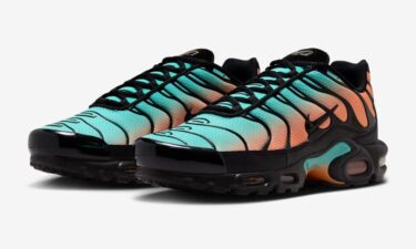 【2025年 7/28 発売】NIKE AIR MAX PLUS “Black/Aurora Green/Orange Pulse” (ナイキ エア マックス プラス “ブラック/オーロラグリーン/オレンジパルス”) [DM0032-022]