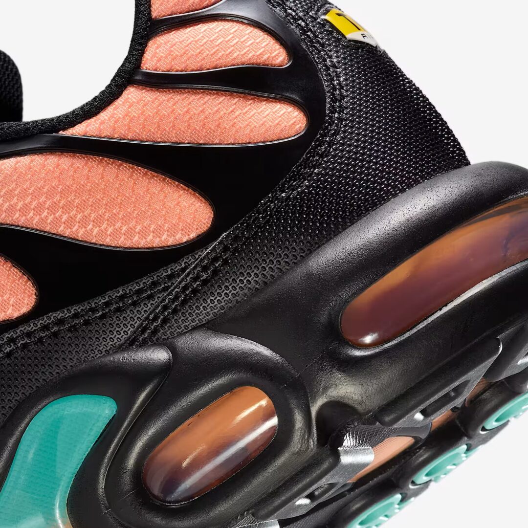 【2025年 7/28 発売】NIKE AIR MAX PLUS “Black/Aurora Green/Orange Pulse” (ナイキ エア マックス プラス “ブラック/オーロラグリーン/オレンジパルス”) [DM0032-022]
