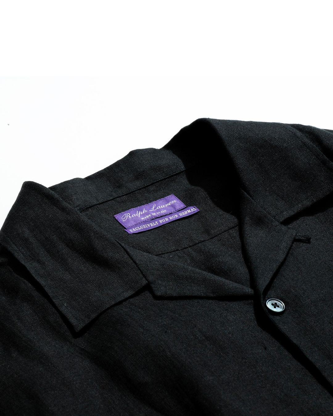RALPH LAUREN PURPLE LABEL × Ron Herman “Linen Camp Shirts”が2025年 5/24 発売 (ラルフローレン パープルレーベール ロンハーマン)