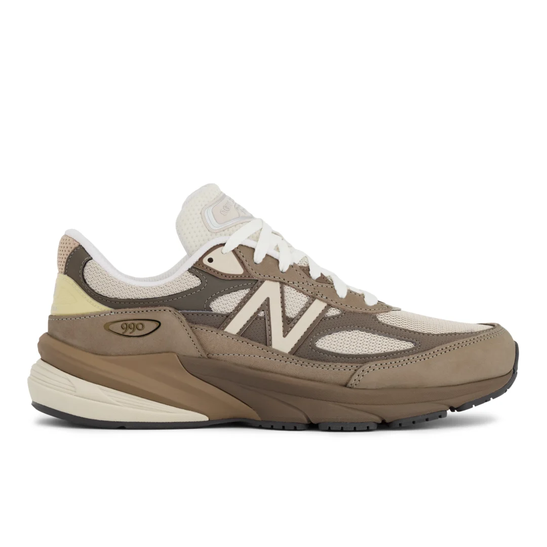 【2025年 10/30 発売】New Balance U990 v6 SG6 “Driftwood/Timberwolf/Mushroom” Made in USA (ニューバランス メイドインUSA) [U990SG6]