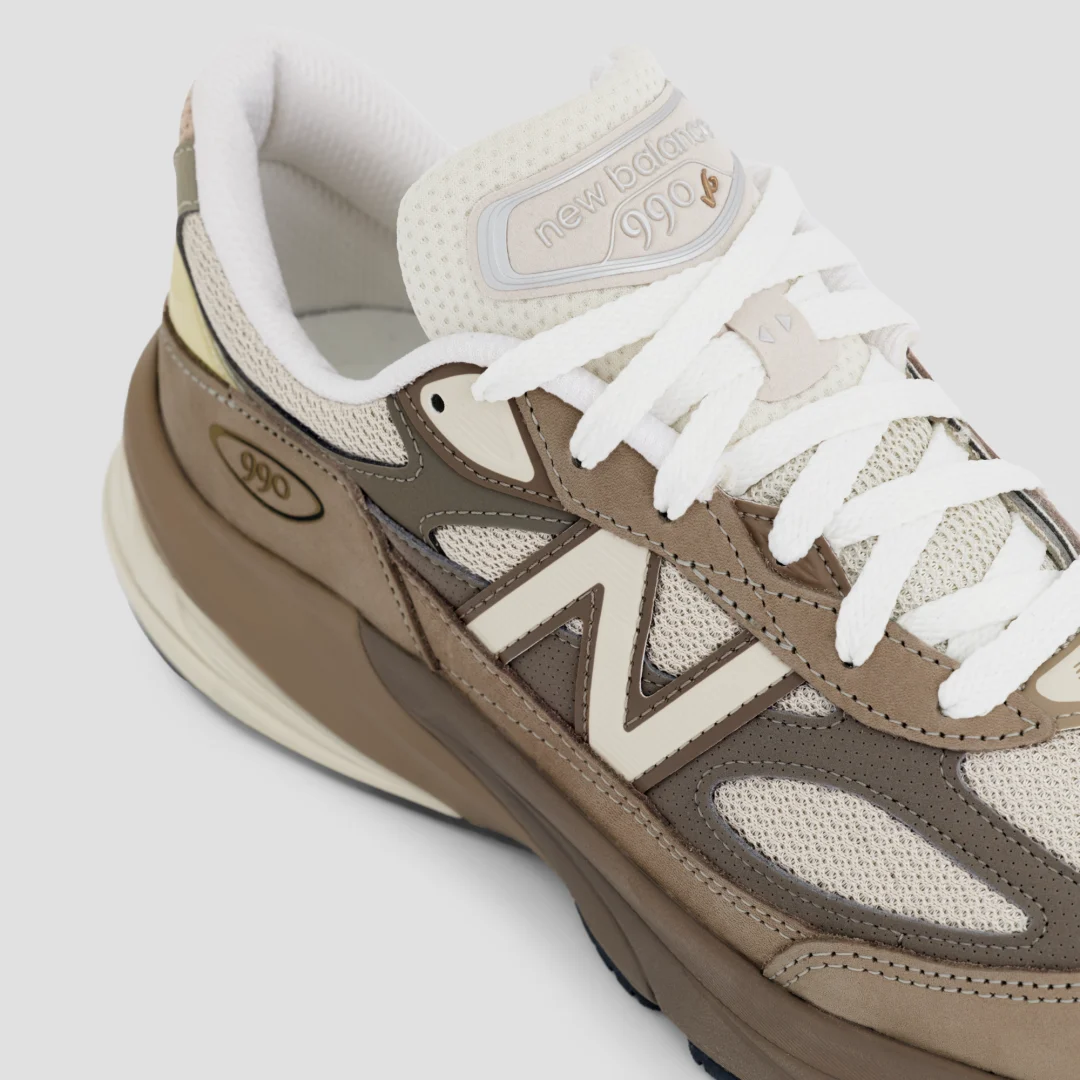 【2025年 10/30 発売】New Balance U990 v6 SG6 “Driftwood/Timberwolf/Mushroom” Made in USA (ニューバランス メイドインUSA) [U990SG6]