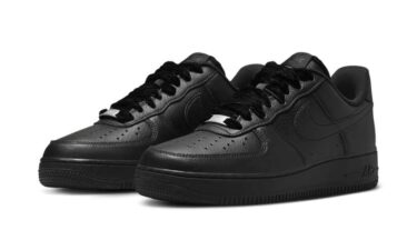 【2025年 秋 発売予定】NIKE W AIR FORCE 1 LOW “Ribbon Laces/Triple Black” (ナイキ エア フォース 1 ロー “リボンレース/トリプルブラック”) [HV4403-001]