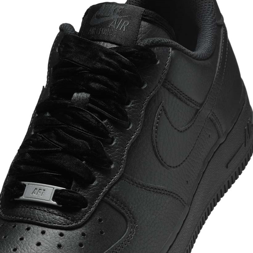 【2025年 秋 発売予定】NIKE W AIR FORCE 1 LOW “Ribbon Laces/Triple Black” (ナイキ エア フォース 1 ロー “リボンレース/トリプルブラック”) [HV4403-001]