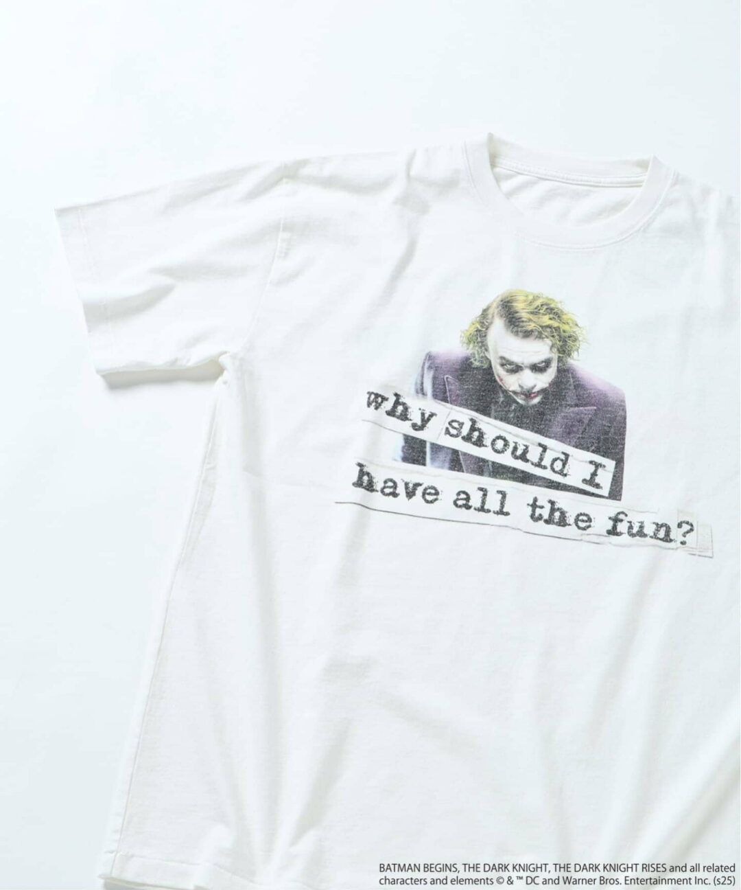 JOURNAL STANDARD × THE DARK KNIGHT プリント 半袖 Tシャツが2025年 8月中旬 発売 (ジャーナルスタンダード ダークナイト)