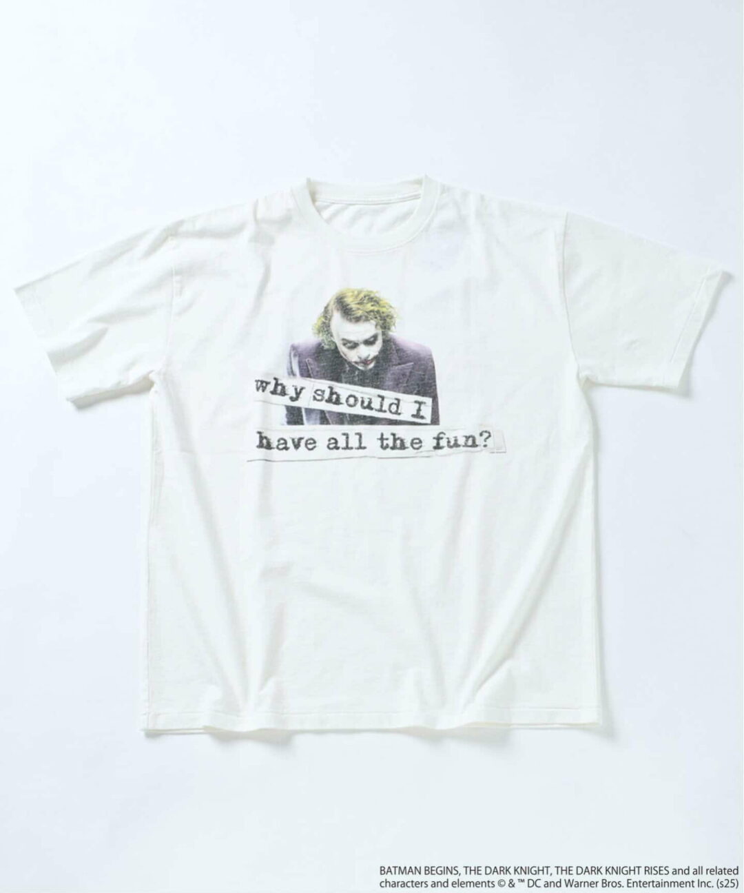 JOURNAL STANDARD × THE DARK KNIGHT プリント 半袖 Tシャツが2025年 8月中旬 発売 (ジャーナルスタンダード ダークナイト)