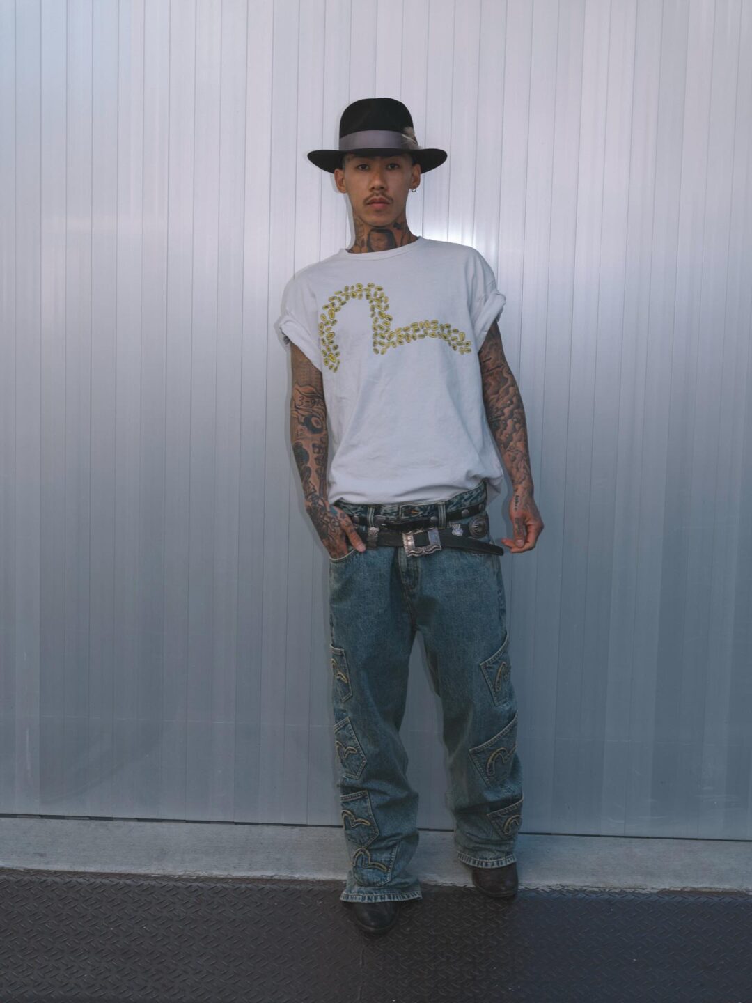 F-LAGSTUF-F × EVISU JEANS 初コラボレーションアイテムが2025年 7/5 発売 (フラグスタフ エヴィス)
