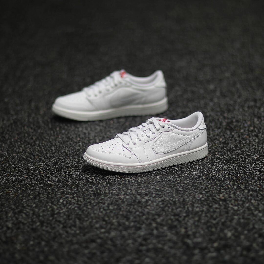 【2026年 6/6 発売】NIKE AIR JORDAN 1 LOW OG “Sail/University Red” (ナイキ エア ジョーダン 1 ロー “セイル/ユニバーシティレッド”) [HQ6998-100]