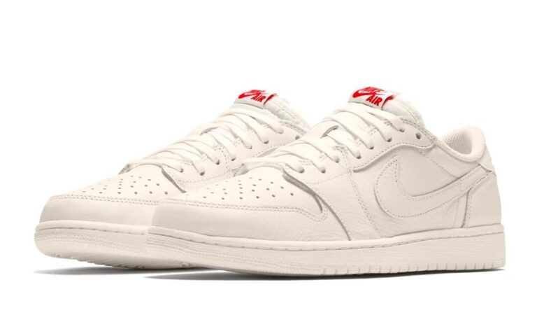 NIKE AIR JORDAN 1 LOW 2026限定 未使用 27.5 2026年 6/6 発売】NIKE AIR JORDAN 1 LOW OG “Sail/University Red