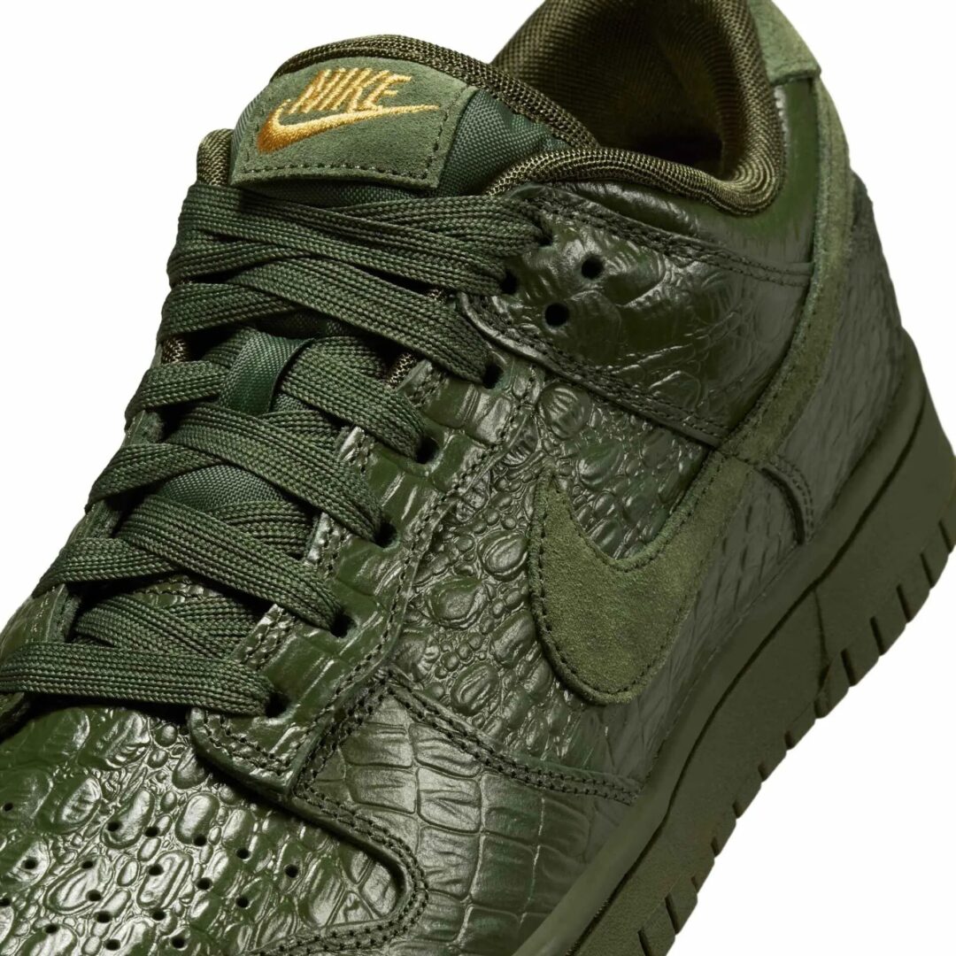 【2025年 秋 発売予定】NIKE W DUNK LOW SS “Crocodile/Carbon Green” (ナイキ ダンク ロー “クロコダイル/カーボングリーン”) [HV4388-300]