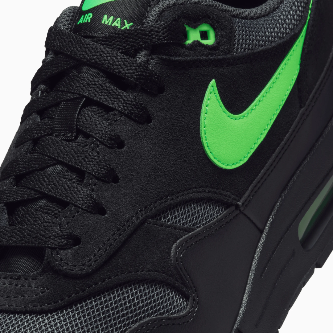 【2025年 7/31 発売】NIKE AIR MAX 1 ESSENTIAL “Anthracite/Green Strike/Black” (ナイキ エア マックス エッセンシャル “アンスラサイト/グリーン/ブラック”) [DM0029-015]