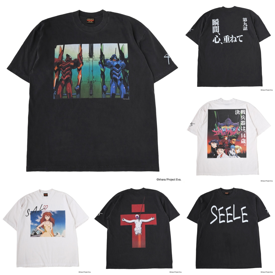 エヴァンゲリオンのアパレルブランド「EVANGELI0N:95」最新アイテムが2025年 8/1 発売 (Evangelion キュウジュウゴ)