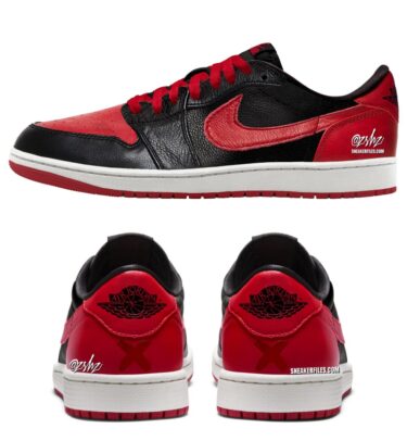 【2026年 夏 発売予定】NIKE AIR JORDAN 1 LOW "Banned" (ナイキ エア ジョーダン ロー “バーンド”) [HQ6998-001]