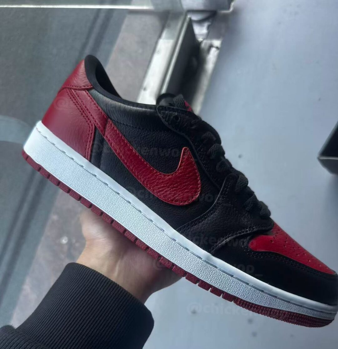 【2026年 夏 発売予定】NIKE AIR JORDAN 1 LOW OG “Banned” (ナイキ エア ジョーダン ロー “バーンド”) [IW6276-001]