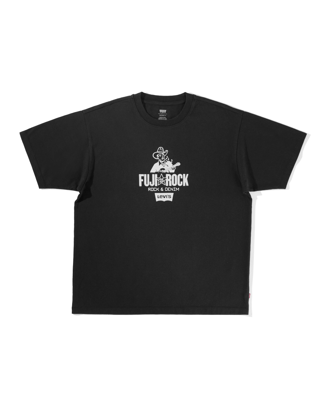 Levi’s × FUJI ROCK FESTIVAL 25 オフィシャルTシャツが2025年 7/4 & 7/5 発売 (リーバイス フジロック・フェスティバル)