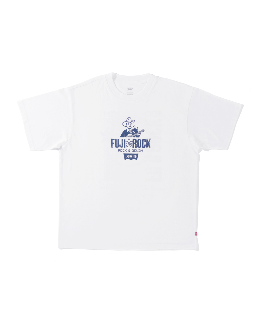 Levi’s × FUJI ROCK FESTIVAL 25 オフィシャルTシャツが2025年 7/4 & 7/5 発売 (リーバイス フジロック・フェスティバル)