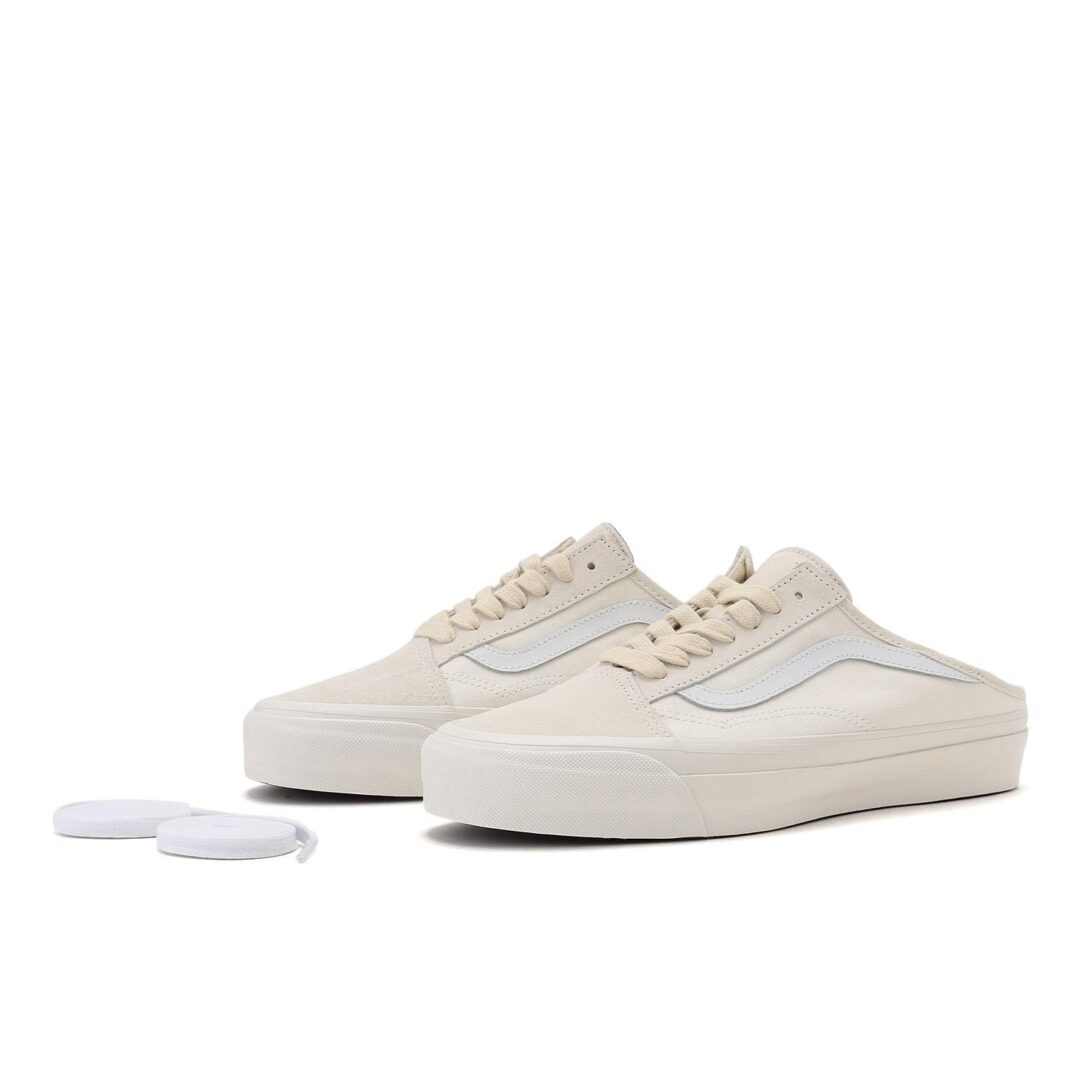 【2025年 7/15 発売】VANS PREMIUM OLD SKOOL MULE “RIO TURTLE DOVE/RIO YELLOW” (バンズ プレミアム オールドスクール ミュール) [VN000DC56JL/VN000DC589F]