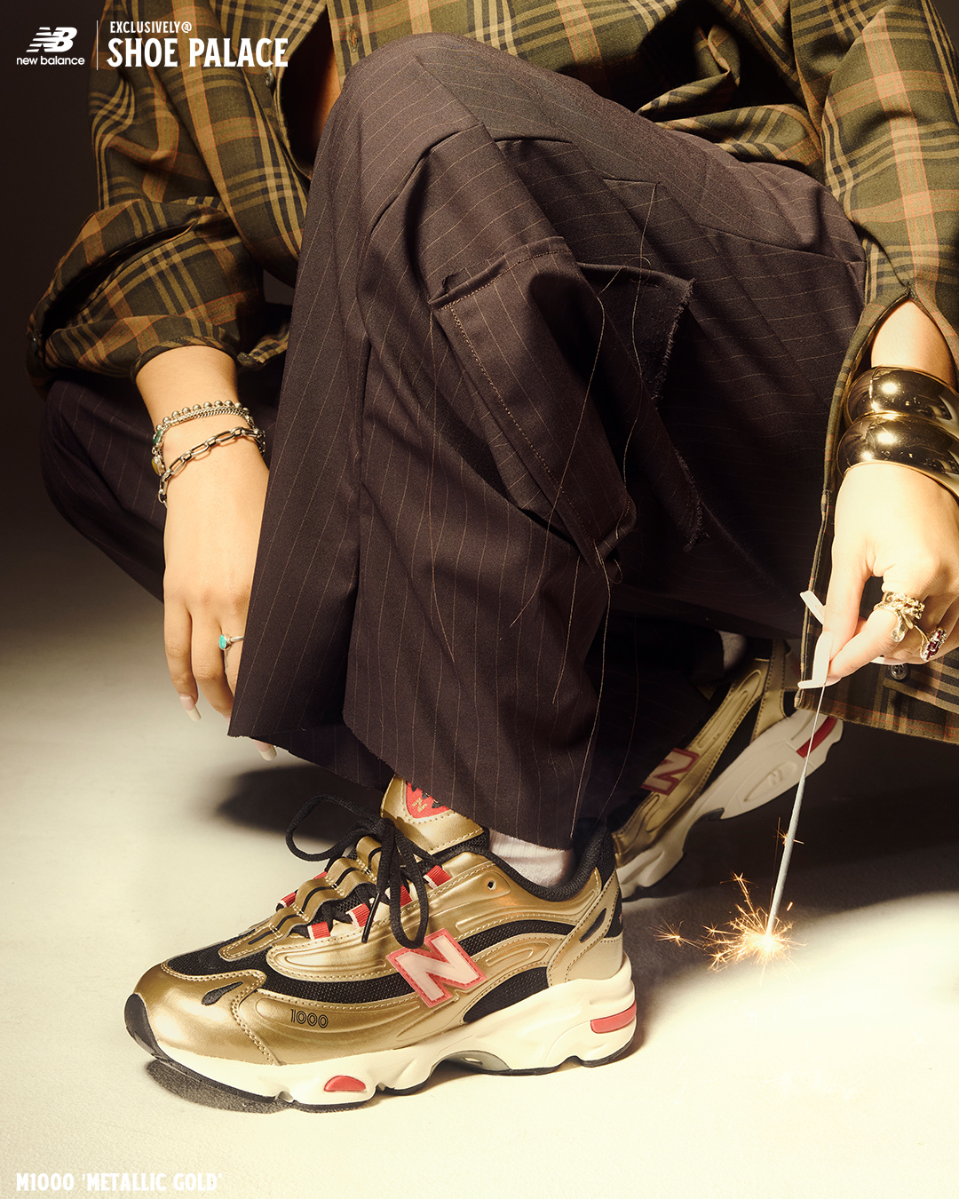 【2025年 7/17 発売】Shoe Palace x New Balance M1000 ‘Metallic Gold” (シューパレス ニューバランス)