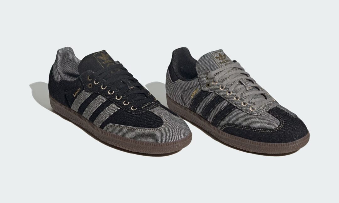 【2025年 秋 発売予定】adidas Originals SAMBA "Black Denim" (アディダス オリジナルス サンバ ロングタン “カウプリントパック”) [KJ8858/KJ8859]