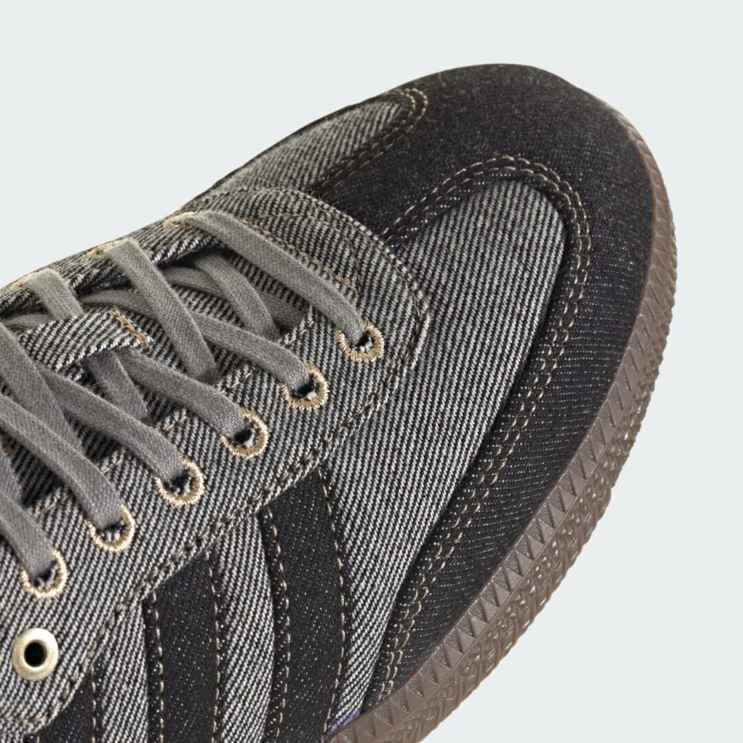 【2025年 秋 発売予定】adidas Originals SAMBA “Black Denim” (アディダス オリジナルス サンバ ロングタン “カウプリントパック”) [KJ8858/KJ8859]