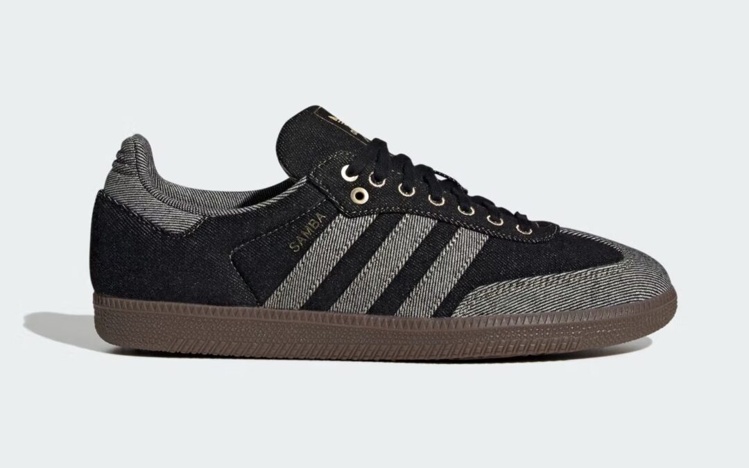 【2025年 秋 発売予定】adidas Originals SAMBA “Black Denim” (アディダス オリジナルス サンバ ロングタン “カウプリントパック”) [KJ8858/KJ8859]