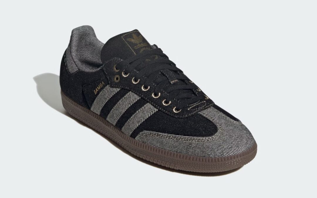 【2025年 秋 発売予定】adidas Originals SAMBA “Black Denim” (アディダス オリジナルス サンバ ロングタン “カウプリントパック”) [KJ8858/KJ8859]