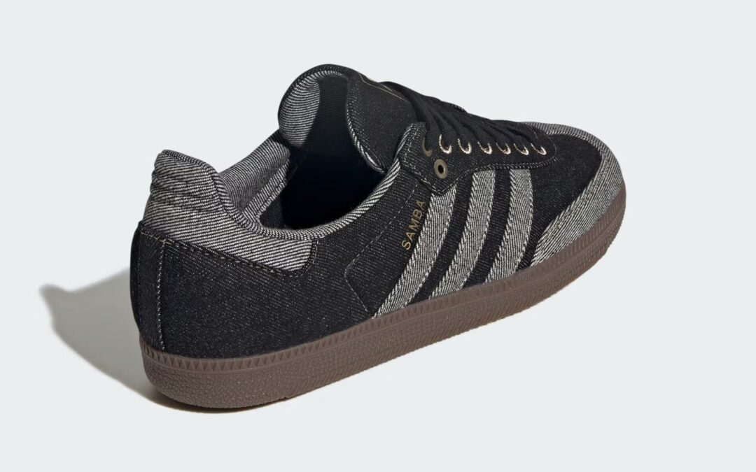 【2025年 秋 発売予定】adidas Originals SAMBA “Black Denim” (アディダス オリジナルス サンバ ロングタン “カウプリントパック”) [KJ8858/KJ8859]