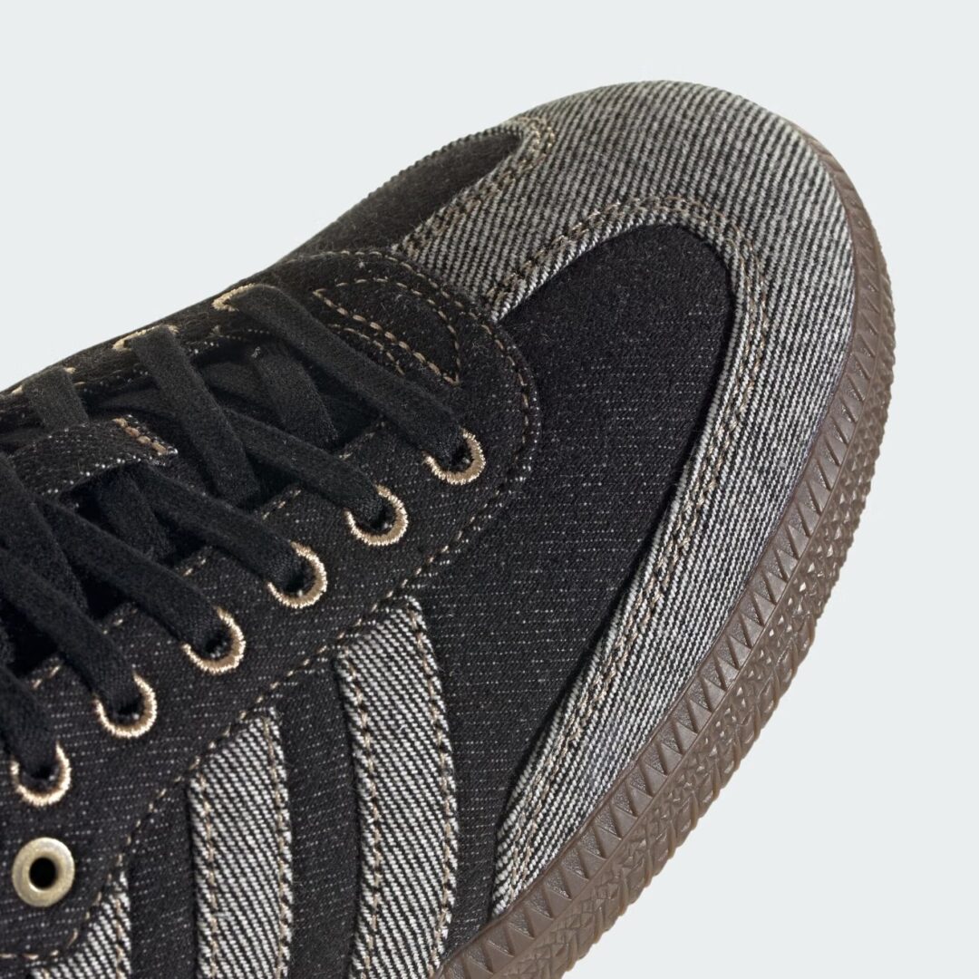 【2025年 秋 発売予定】adidas Originals SAMBA “Black Denim” (アディダス オリジナルス サンバ ロングタン “カウプリントパック”) [KJ8858/KJ8859]