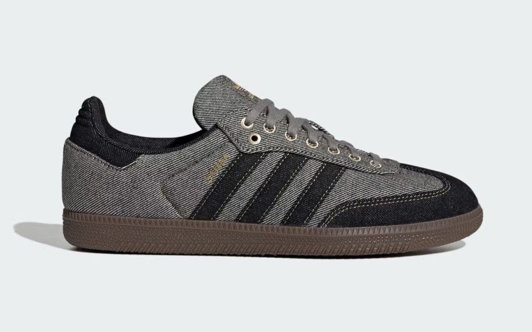 【2025年 秋 発売予定】adidas Originals SAMBA “Black Denim” (アディダス オリジナルス サンバ ロングタン “カウプリントパック”) [KJ8858/KJ8859]