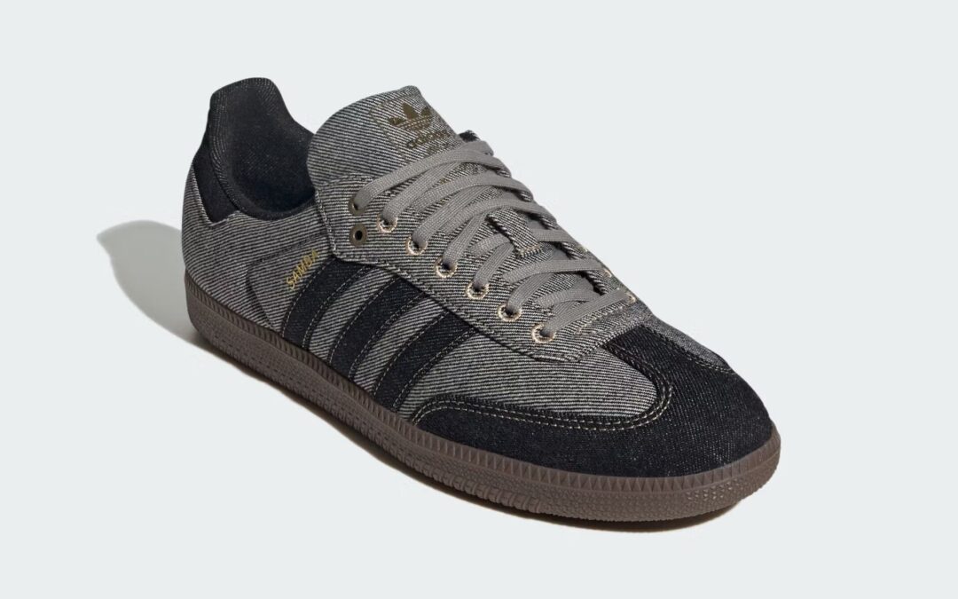 【2025年 秋 発売予定】adidas Originals SAMBA “Black Denim” (アディダス オリジナルス サンバ ロングタン “カウプリントパック”) [KJ8858/KJ8859]