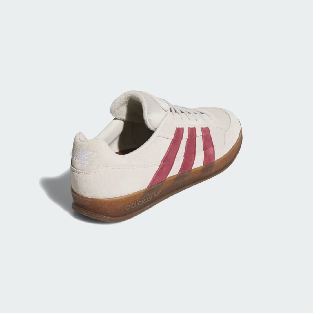 【2025年 7/10 発売】adidas Originals ALOHA SUPER “Alumina/Shadow Red/Gum” (アディダス オリジナルス アロハ スーパー “アルミナ/レッド/ガム”) [JQ1043]
