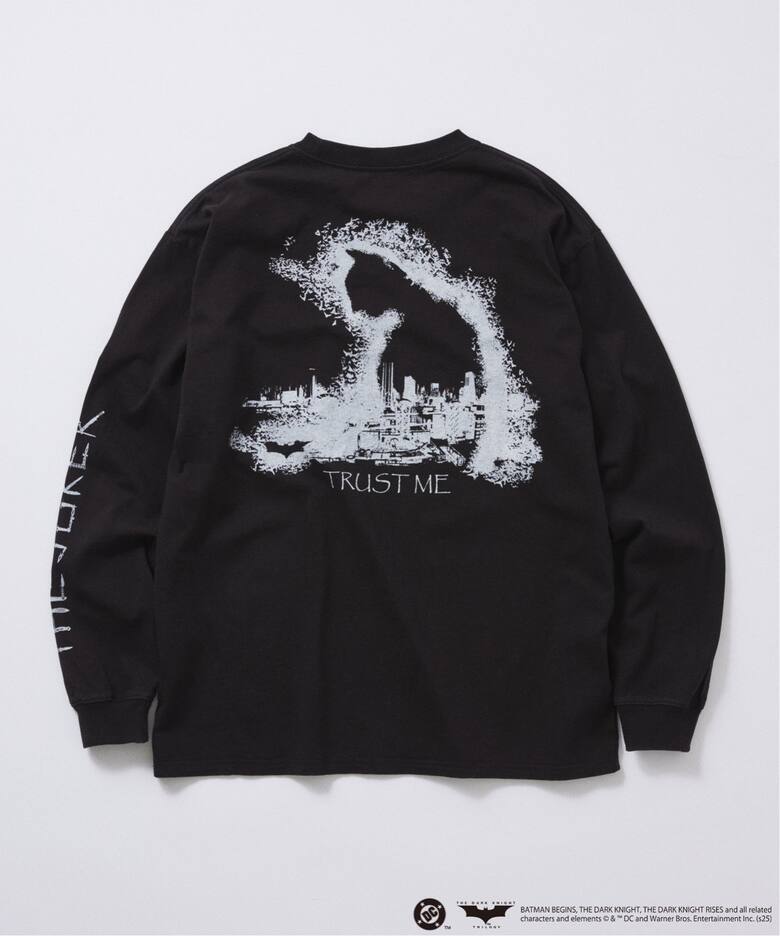JOURNAL STANDARD × THE DARK KNIGHT プリント ロング Tシャツが2025年 8月下旬 発売 (ジャーナルスタンダード ダークナイト)