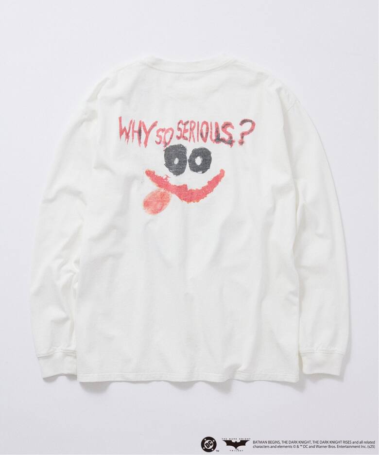 JOURNAL STANDARD × THE DARK KNIGHT プリント ロング Tシャツが2025年 8月下旬 発売 (ジャーナルスタンダード ダークナイト)