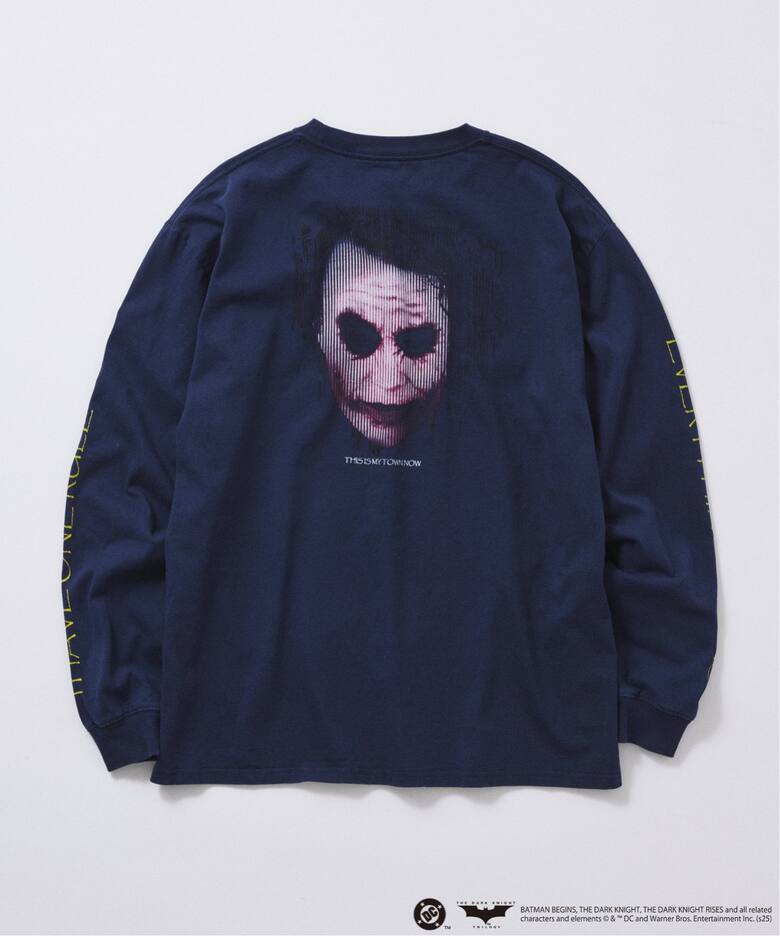 JOURNAL STANDARD × THE DARK KNIGHT プリント ロング Tシャツが2025年 8月下旬 発売 (ジャーナルスタンダード ダークナイト)