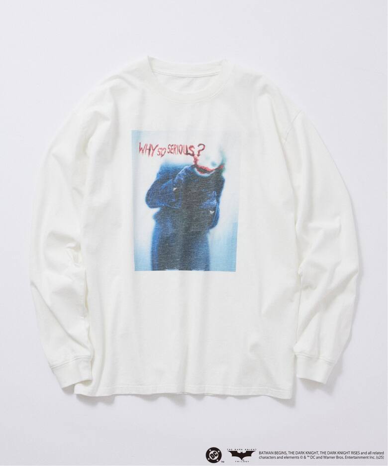 JOURNAL STANDARD × THE DARK KNIGHT プリント ロング Tシャツが2025年 8月下旬 発売 (ジャーナルスタンダード ダークナイト)