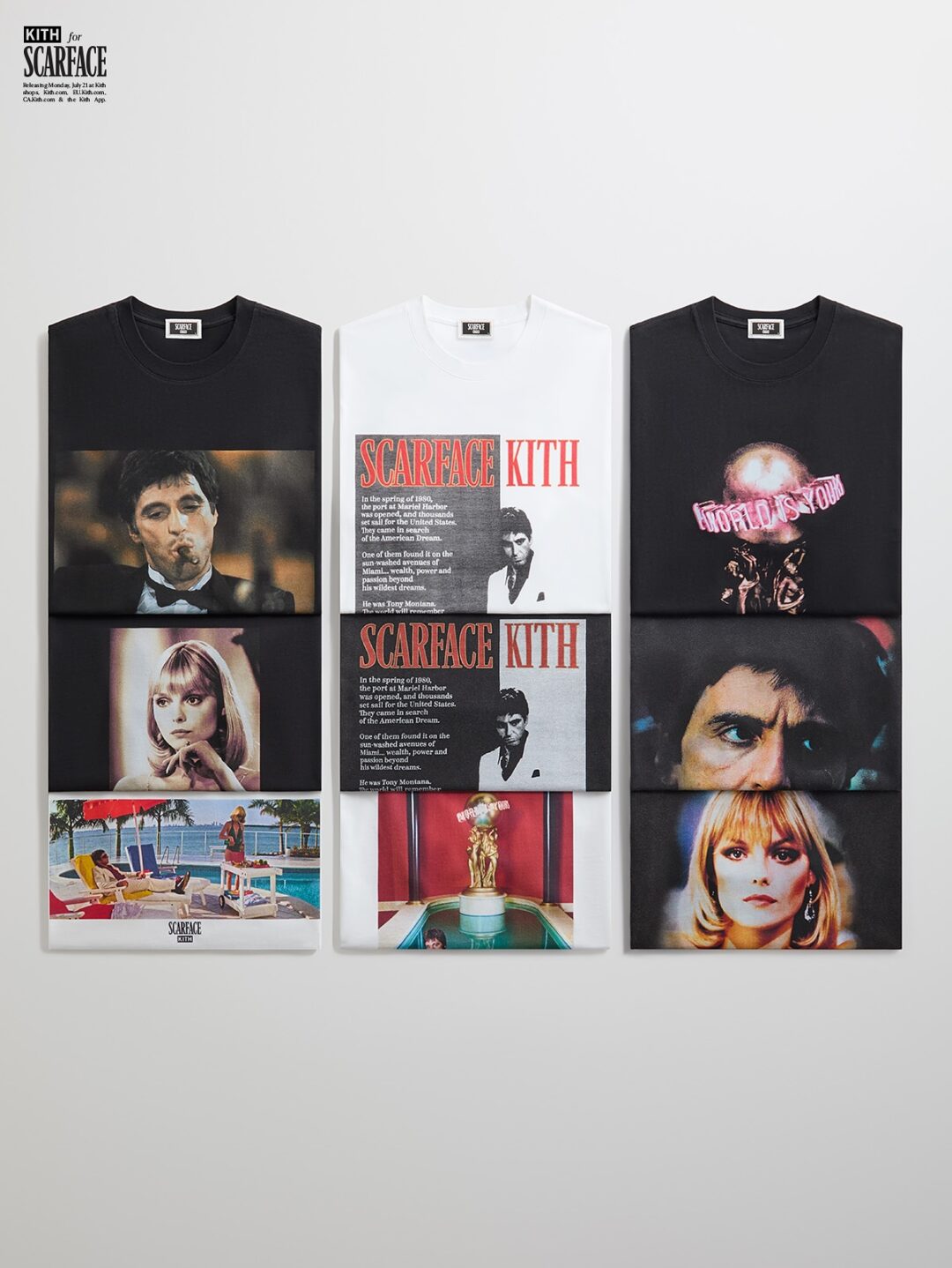 【Kith for Scarface】KITH MONDAY PROGRAMが国内 2025年7/21 発売 (キス スカーフェイス 2025年 春夏)