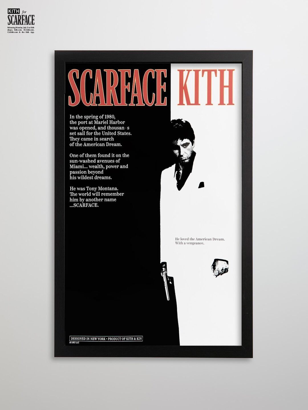 【Kith for Scarface】KITH MONDAY PROGRAMが国内 2025年7/21 発売 (キス スカーフェイス 2025年 春夏)
