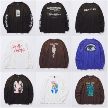 JOURNAL STANDARD × SONIC YOUTH 別注 プリント ロング Tシャツが2025年 8月下旬 発売 (ジャーナルスタンダード ソニック・ユース)