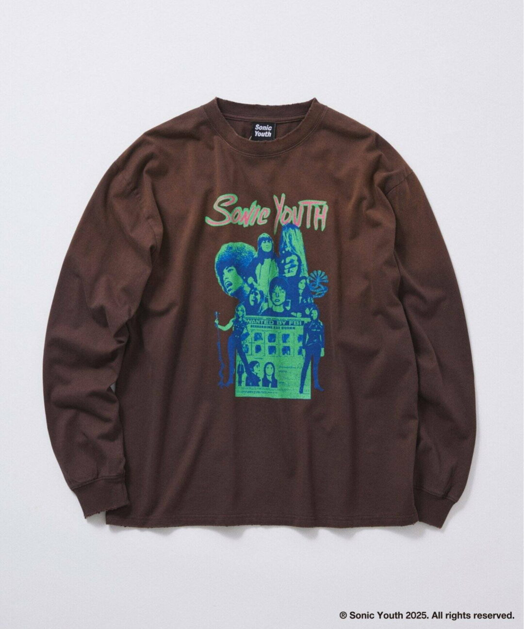 JOURNAL STANDARD × SONIC YOUTH 別注 プリント ロング Tシャツが2025年 8月下旬 発売 (ジャーナルスタンダード ソニック・ユース)