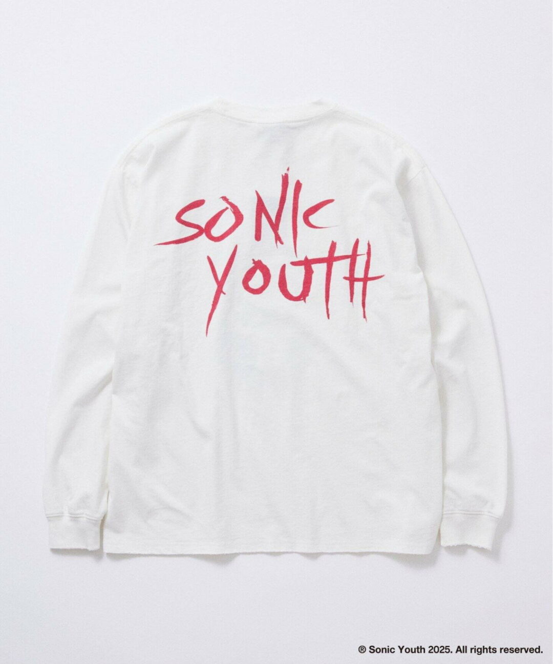 JOURNAL STANDARD × SONIC YOUTH 別注 プリント ロング Tシャツが2025年 8月下旬 発売 (ジャーナルスタンダード ソニック・ユース)