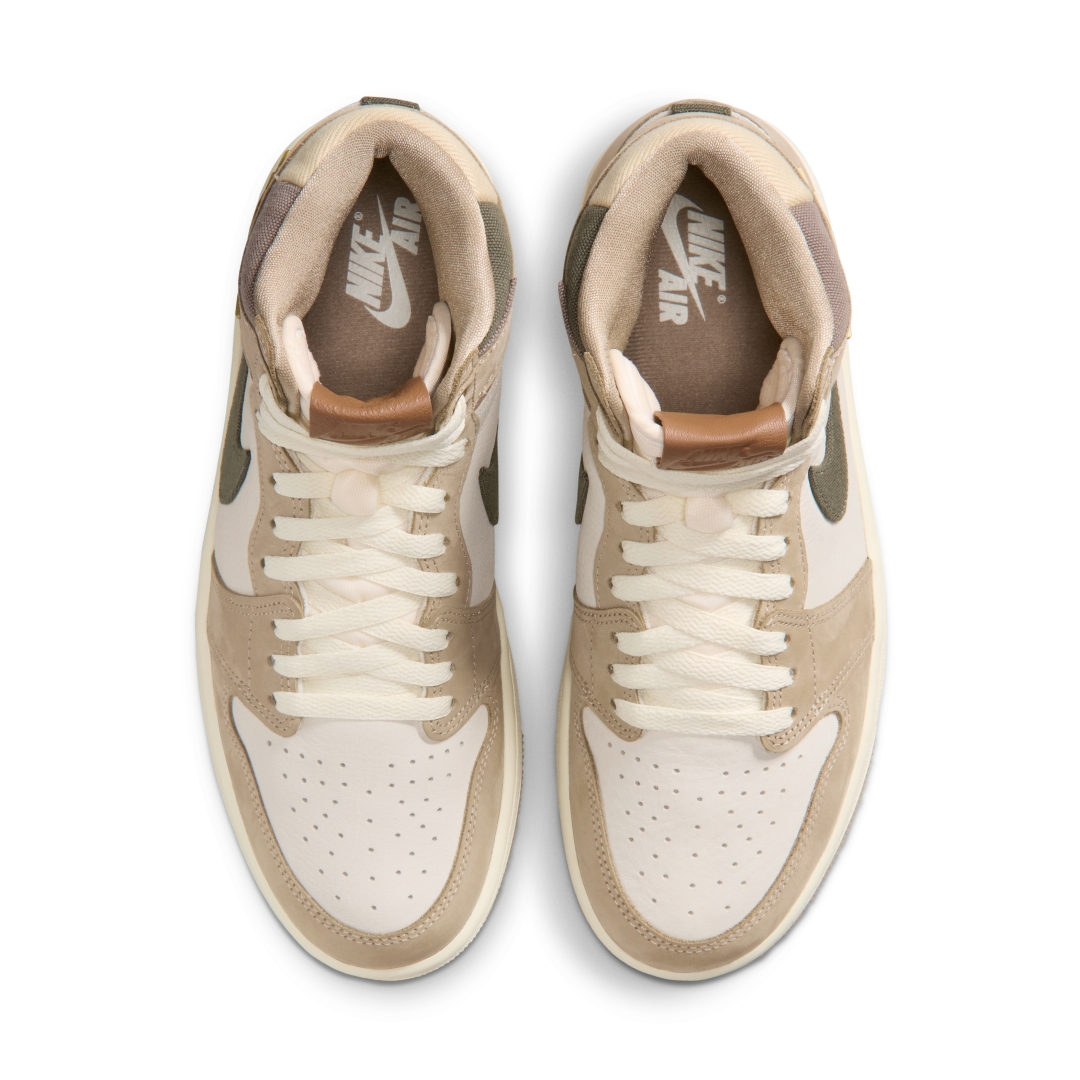 【2026年 5/23 発売予定】NIKE W AIR JORDAN 1 HIGH OG “Khaki/Sail” (ナイキ エア ジョーダン 1 ロー “カーキ/セイル”) [FD2596-201]