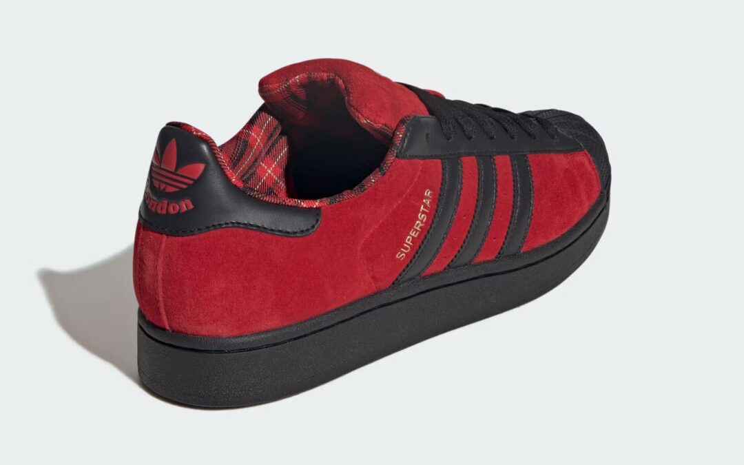 【2025年 秋 発売予定】adidas Originals SUPERSTAR “London/Better Scarlet” (アディダス オリジナルス スーパースター “ロンドン/ベタースカーレット”) [JQ3224]