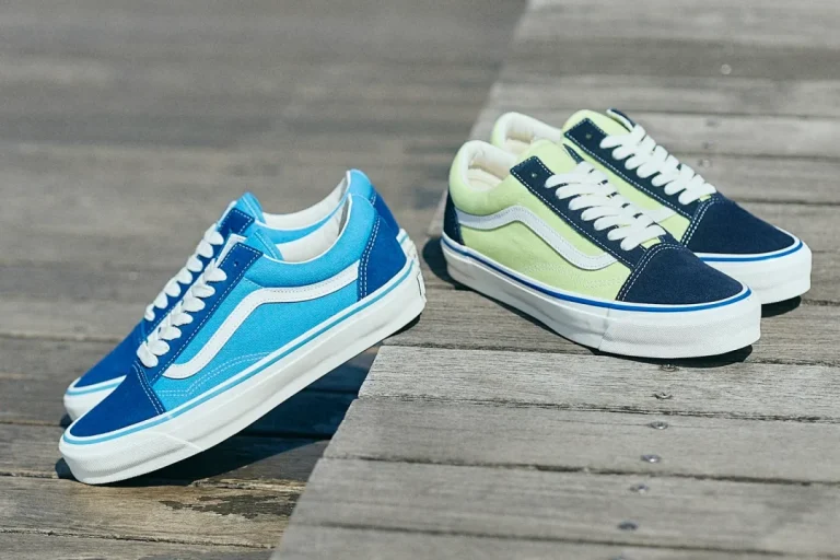 80s90s ヒップホップリ B系オールドスクールパブリックエネミー7 1/8 2025年 7/8 発売】VANS PREMIUM OLD SKOOL “90s Navy/90s Lime
