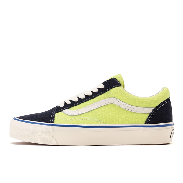 【2025年 7/8 発売】VANS PREMIUM OLD SKOOL “90s Navy/90s Lime” (バンズ プレミアム オールドスクール) [VN000D9J0QY/VN000D9JEZR]