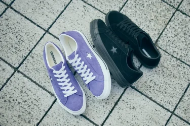 【2025年 7/31 発売】CONVERSE ONE STAR SUEDE “Black Chrome/Purple” (コンバース ワンスター スエード) [33702080/33702081]