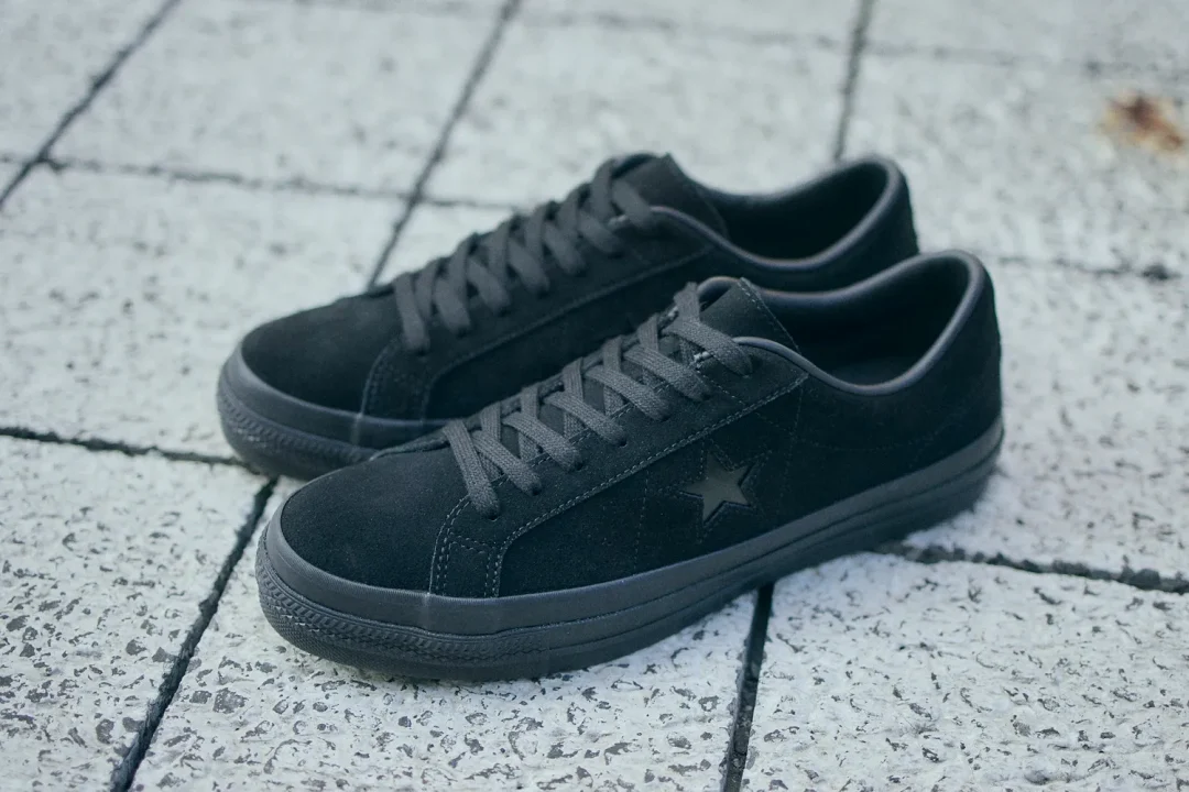 【2025年 7/31 発売】CONVERSE ONE STAR SUEDE “Black Chrome/Purple” (コンバース ワンスター スエード) [33702080/33702081]