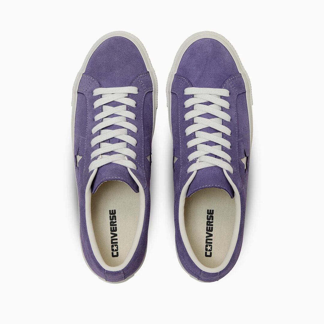 【2025年 7/18 発売】CONVERSE ONE STAR SUEDE “Black Chrome/Purple” (コンバース ワンスター スエード) [33702080/33702081]