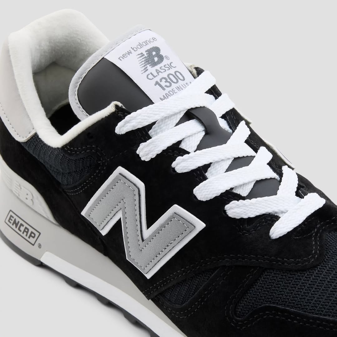 【2025年 発売予定】New Balance U1300 BK “Black” Made in USA (ニューバランス) [U1300BK]