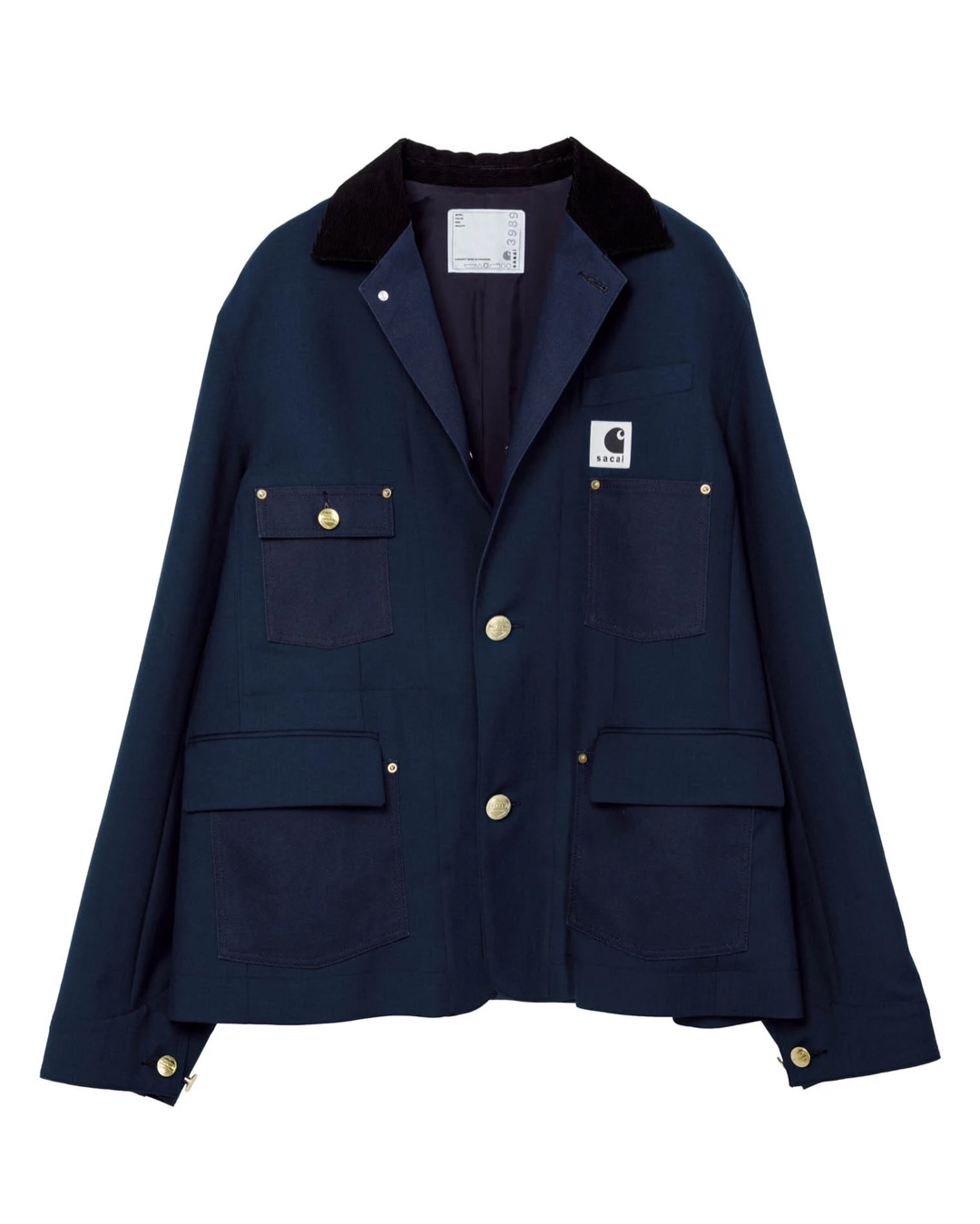 【2026 SS】sacai x Carhartt WIP (サカイ カーハート)が、2026年 2/6 & 2/7 発売予定